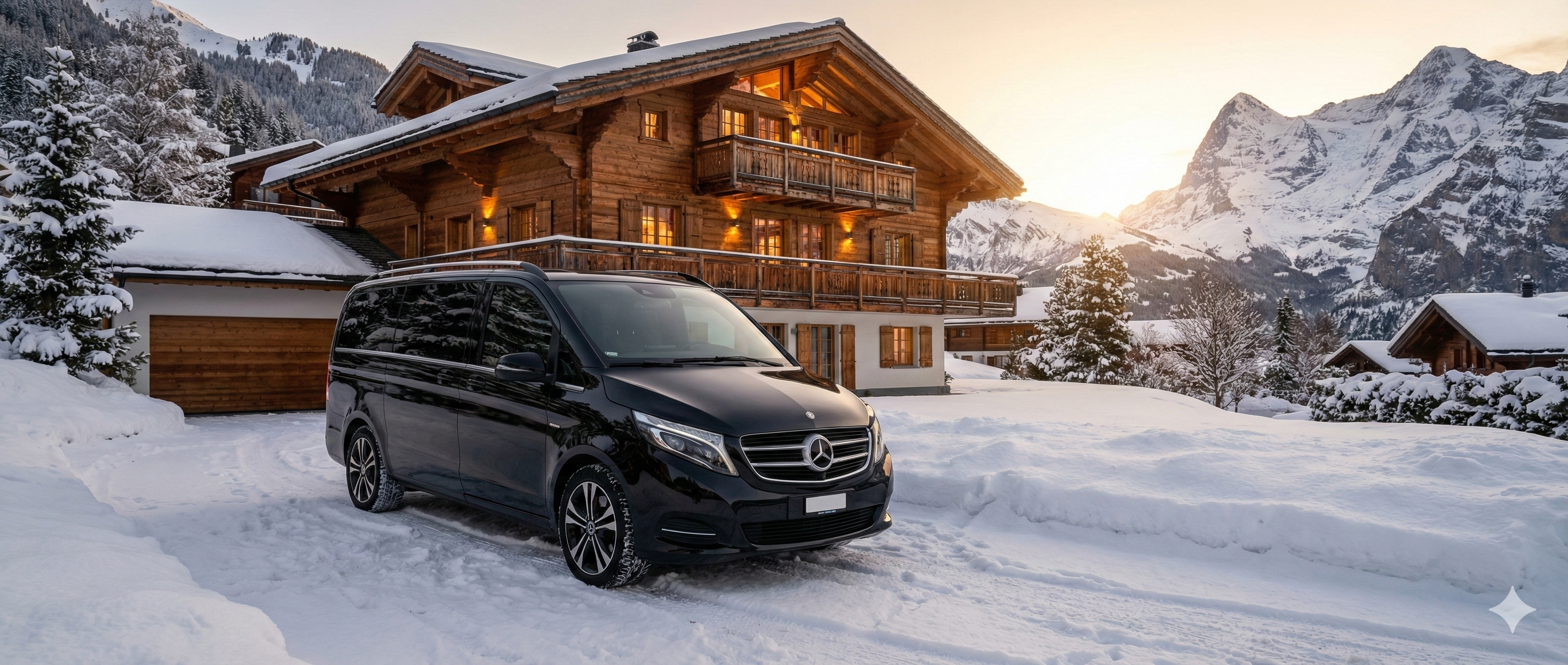 LIMOKAR - Transfert ski premium vers les Alpes suisses